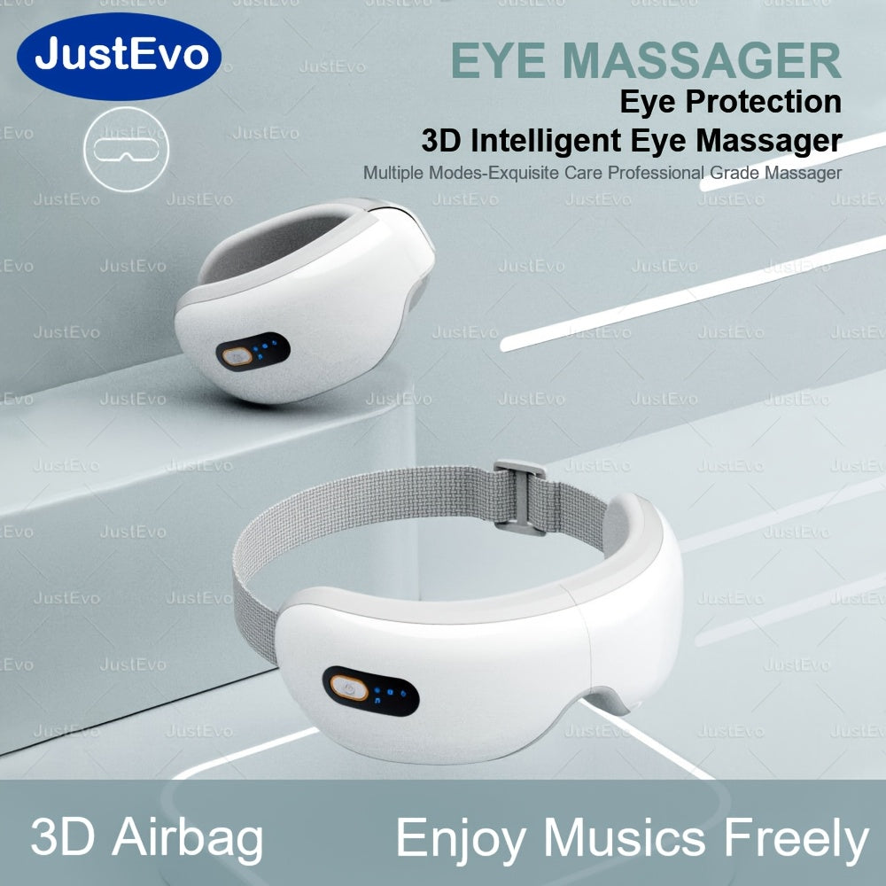 Eye Massager. Smart Eye Massager with Heat And Vibration, 4D Air Compression Eye Mask