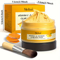 120g/4.2oz Vitamin C & Turmeric Clay Face Mask, Brightening Exfoliating Scrub
