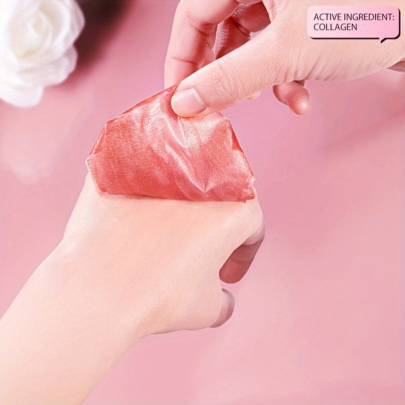 Camellia Collagen Facial Mask Hydrating, Firming, and Anti-Wrinkle