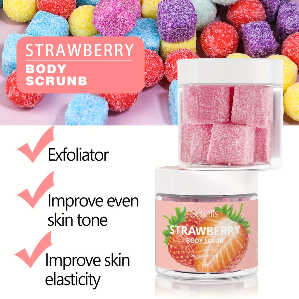Séfralls Strawberry Body Scrub 150g