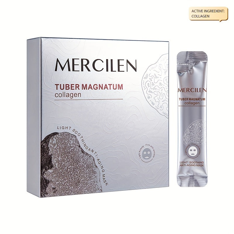 MERCILEN White Truffle Extract Soothing Anti-Aging Facial Mask with Collagen 4g x 20 Sachets