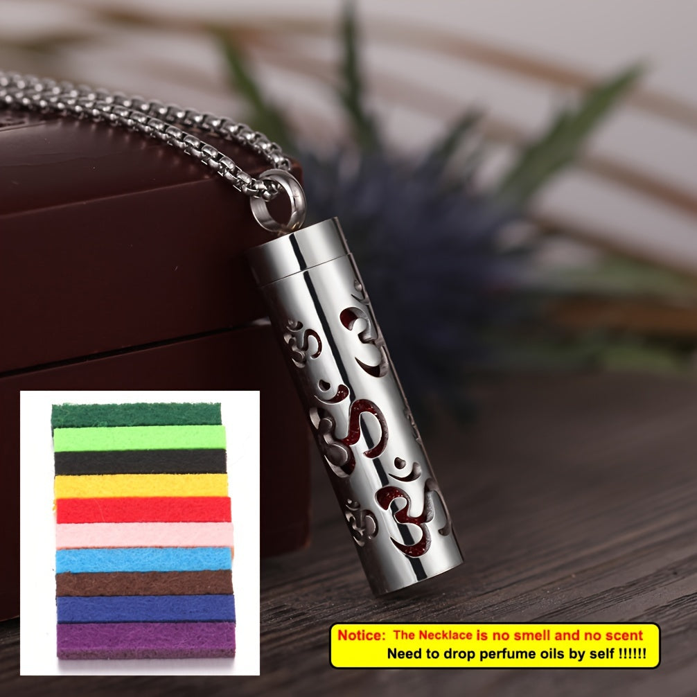 Stainless Steel Aromatherapy Necklace
