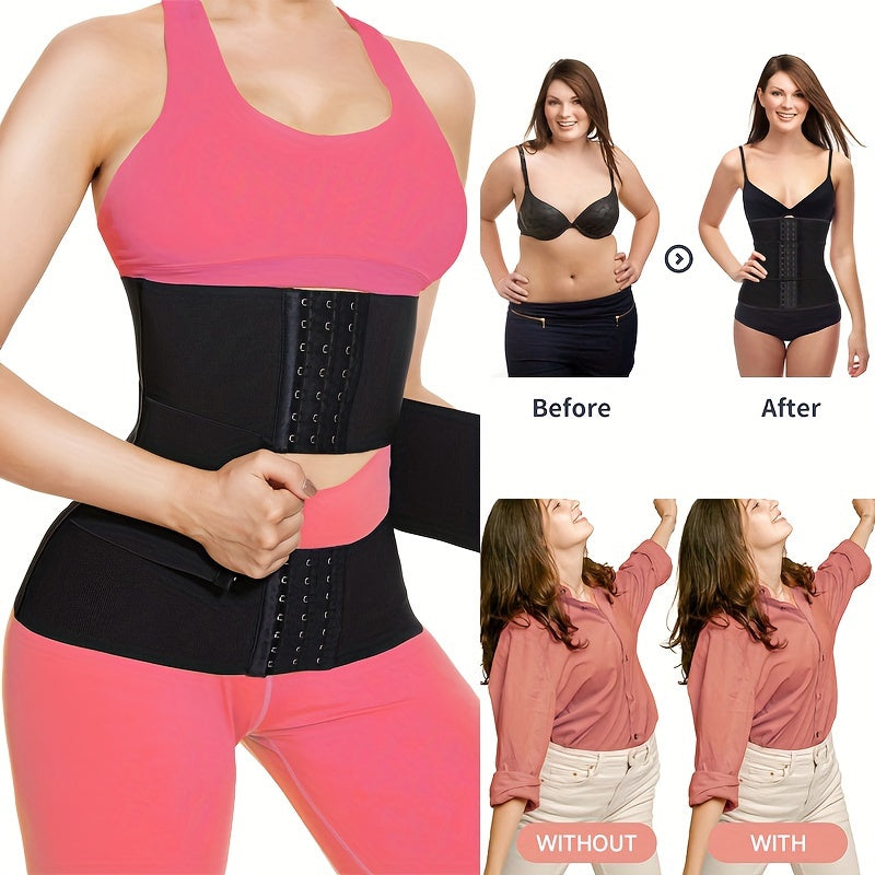 Women's Breathable Waist Trainer Trimmer Belt for Tummy Control and Shapewear