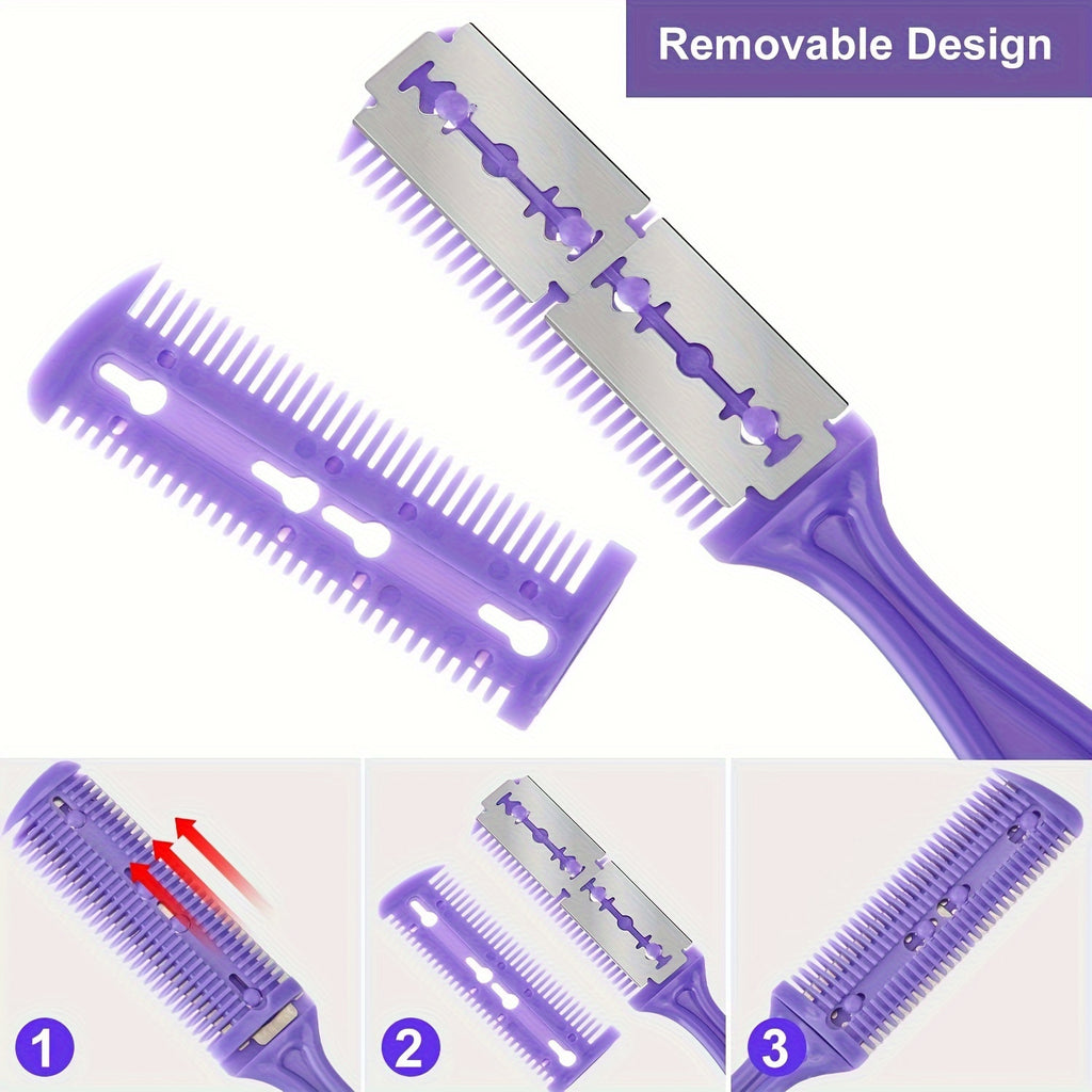 1pc Trimmer Razor Comb Hair Cutter Comb Dual Side