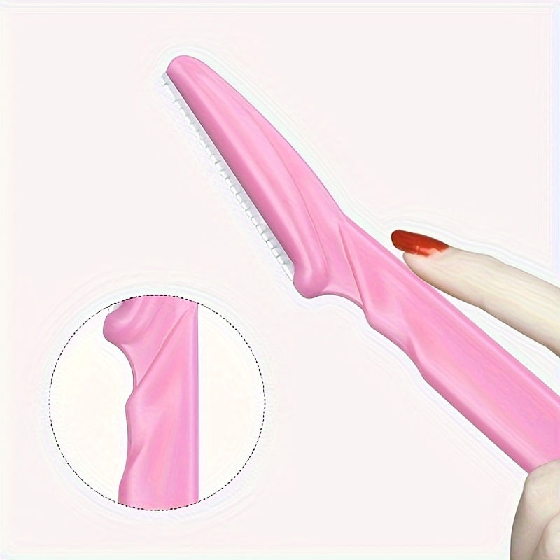 "Smooth" 3pcs Precision Eyebrow & Facial Hair Razors For Men And Women