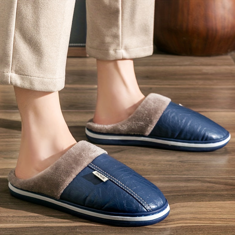 Men's Slippers Home Winter Indoor Warm Shoes
