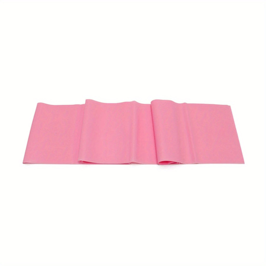 Latex Elastic Resistance Band - 1pc Workout Pilates Band for Gym Home Fitness Exercise