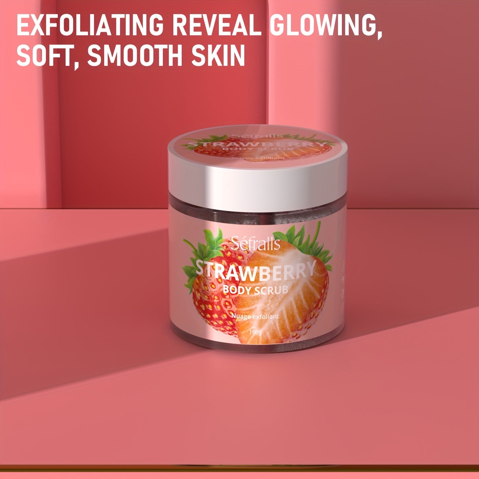 Séfralls Strawberry Body Scrub 150g