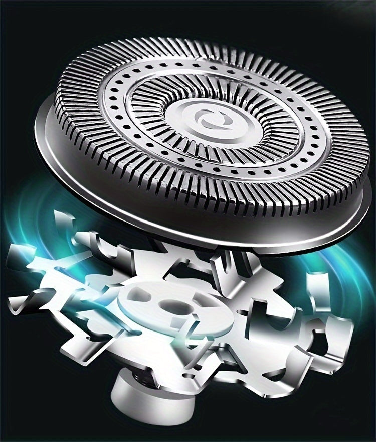 Ultimate Silent Beard Shaver - Rotary Shaver with Digital Display