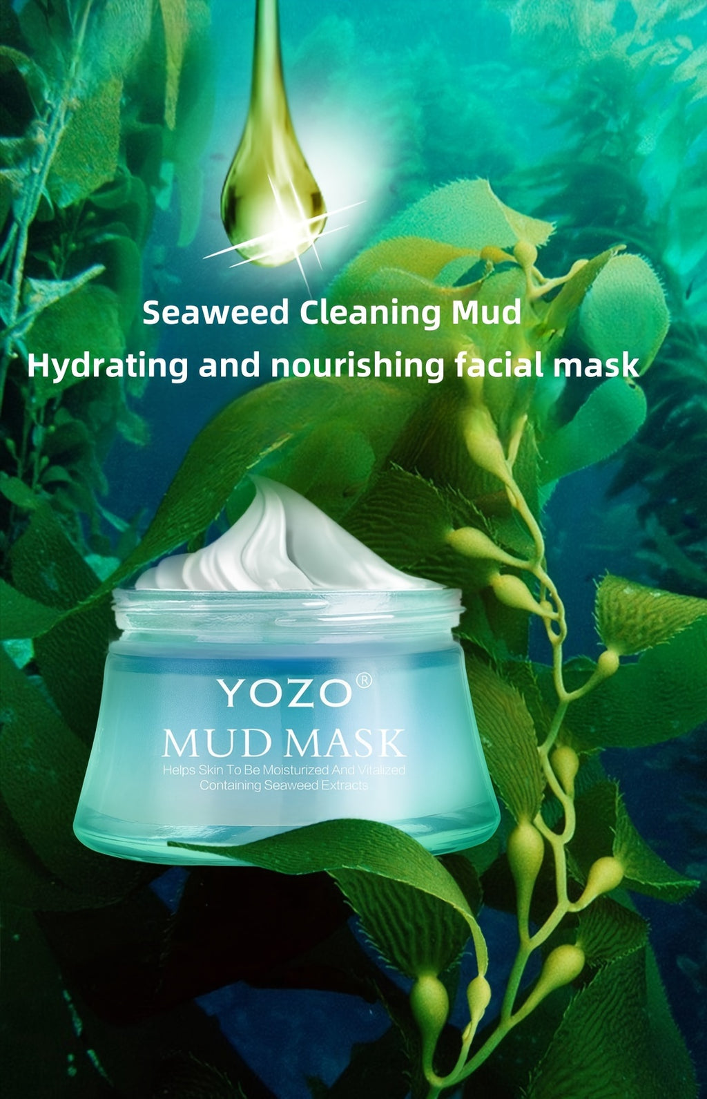 3.88oz Deep Cleansing Mud Mask, Niacinamide & Centella Asiatica Formula Unisex