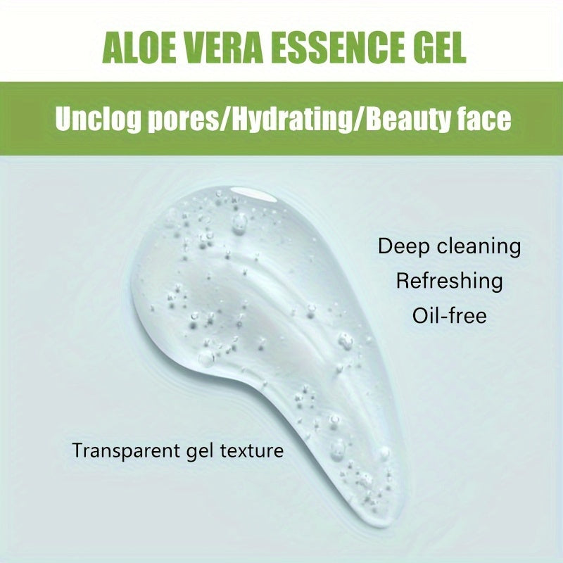 Gentle Exfoliating Gel - Deep Cleansing, with Aloe Vera Rose and Chamomile Plant