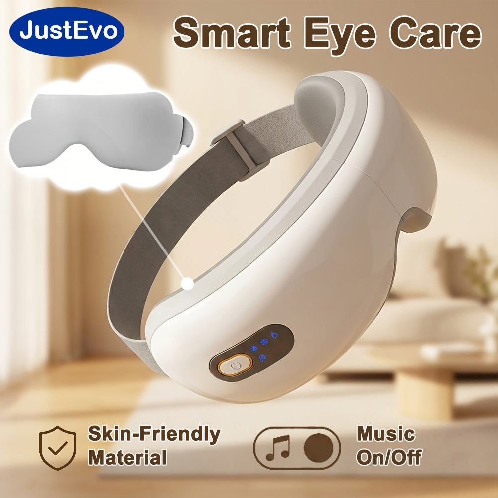 Eye Massager. Smart Eye Massager with Heat And Vibration, 4D Air Compression Eye Mask