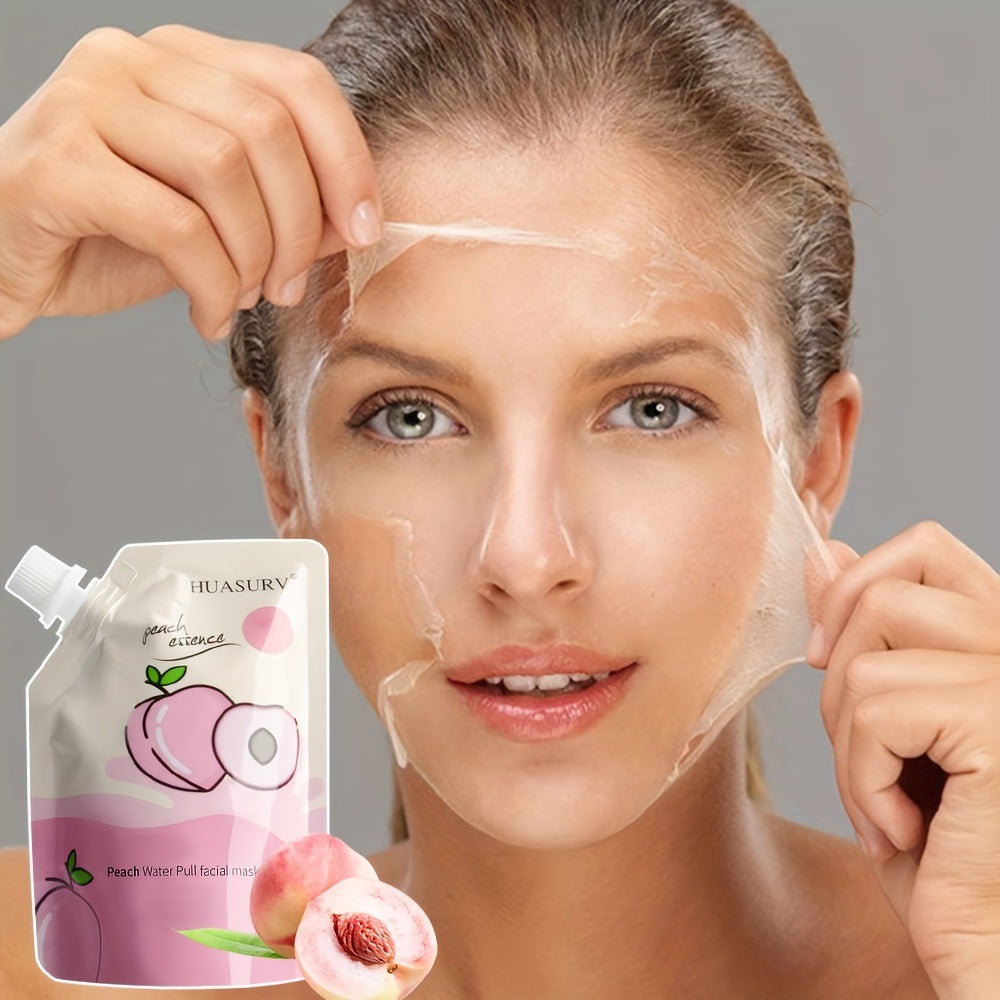 Peach Tearing Facial Mask by HUASURV
