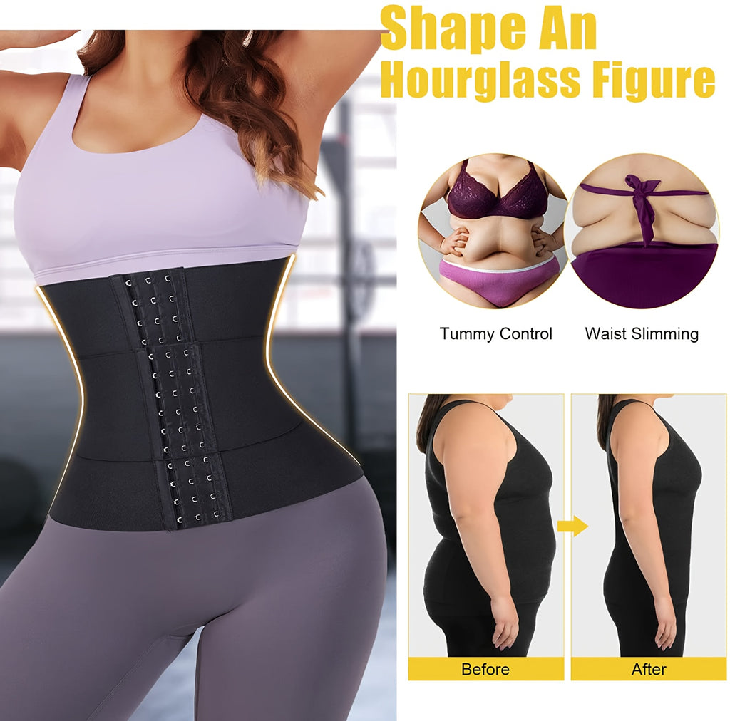 Women's Breathable Waist Trainer Trimmer Belt for Tummy Control and Shapewear