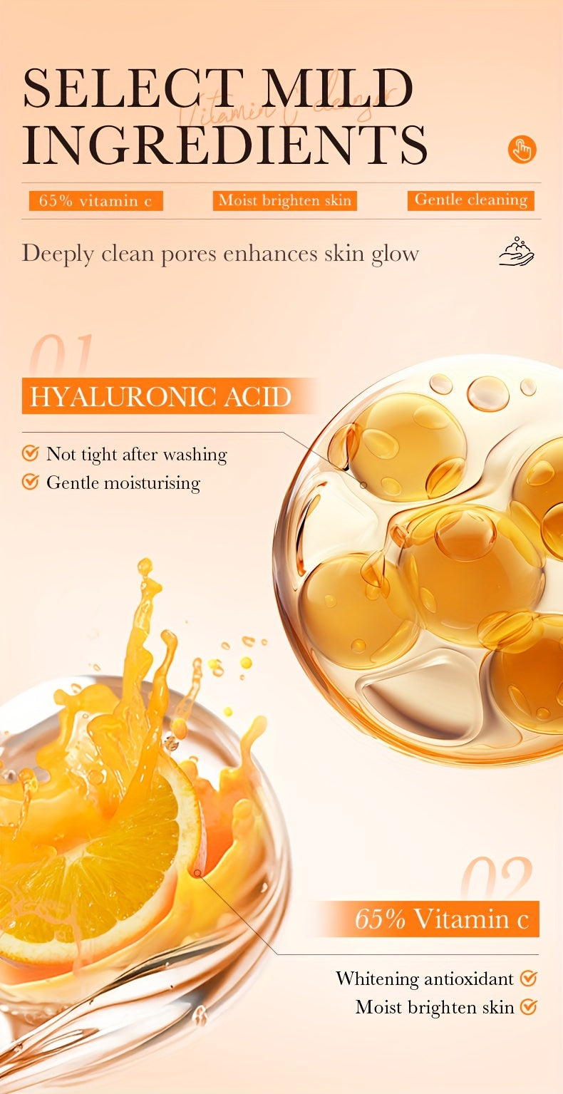 Vitamin C Whitening Facial Cleanser 100G - Deep Cleansing