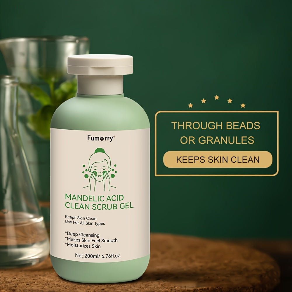 Deep Cleansing Exfoliating Gel - 6.76oz, with Mandelic Acid - Aloe & Rose Extract