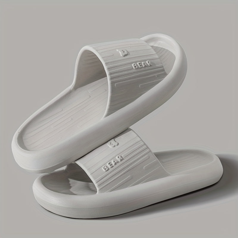 Men's Pillow Slides, Casual Non Slip EVA Slippers