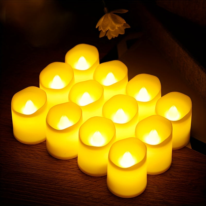 2/4/6pcs LED Lights Electronic Candles, 1.5-inch Night Light