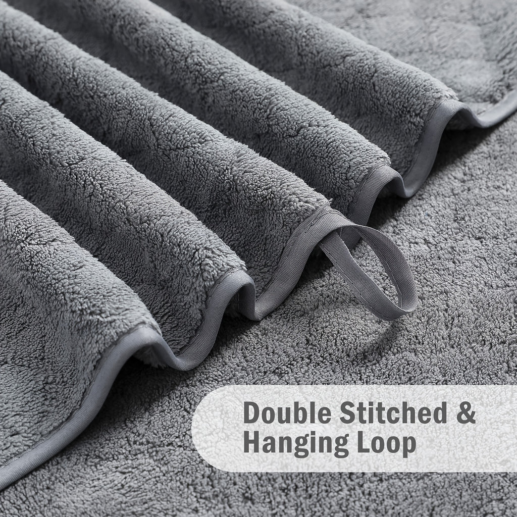 Extra Large Bath Towel Microfiber Set