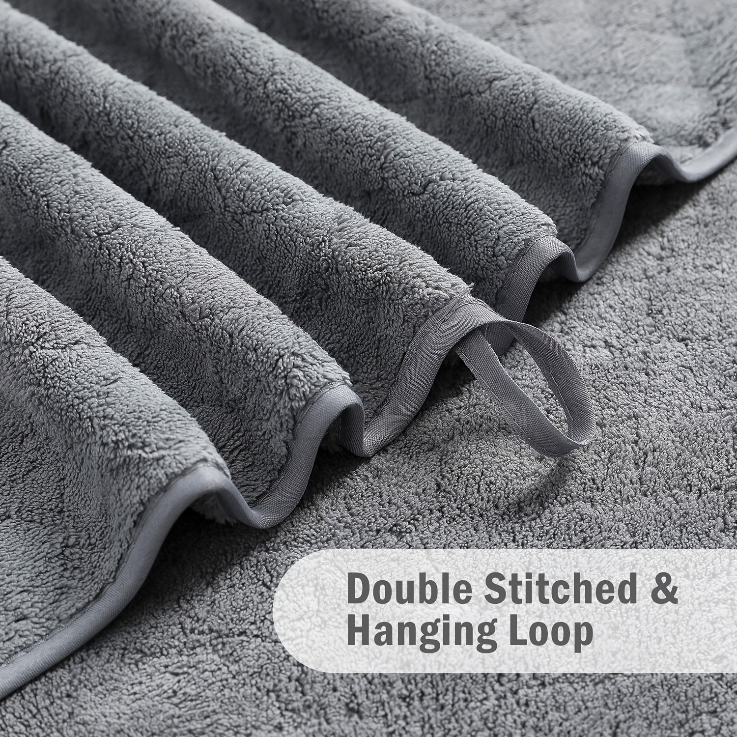 Extra Large Bath Towel Microfiber Set