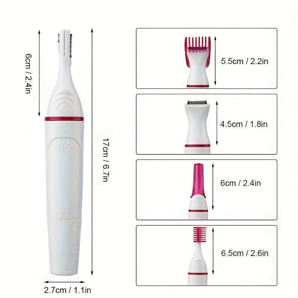 5 In 1 Electric Epilator Women Hair Removal Bikini Trimmer