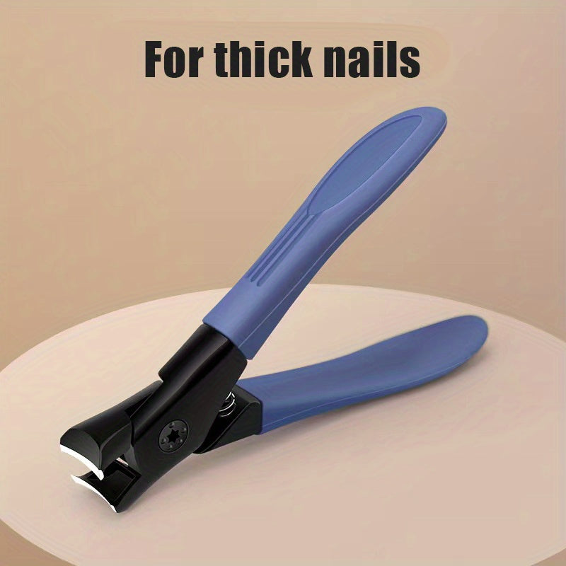Professional Stainless Steel Nail Clippers with Anti-Splash Cover