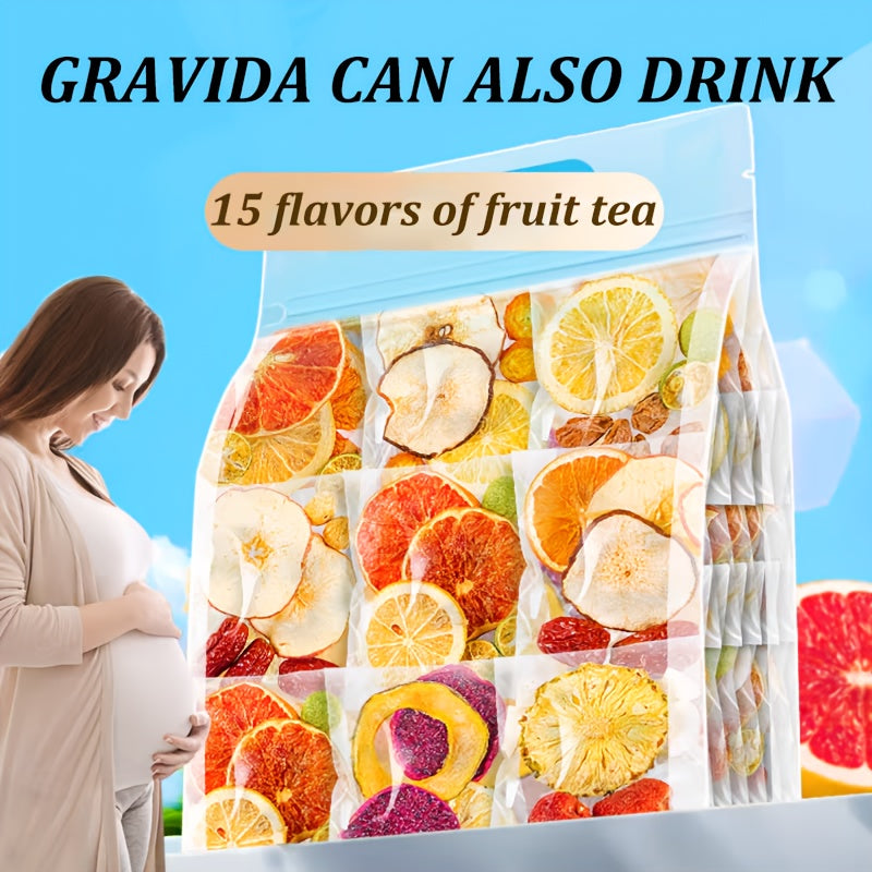 High-quality Fruit Flavored Fruit Teas, 5.3 Ounces/150 Grams, With 15 Different Flavors