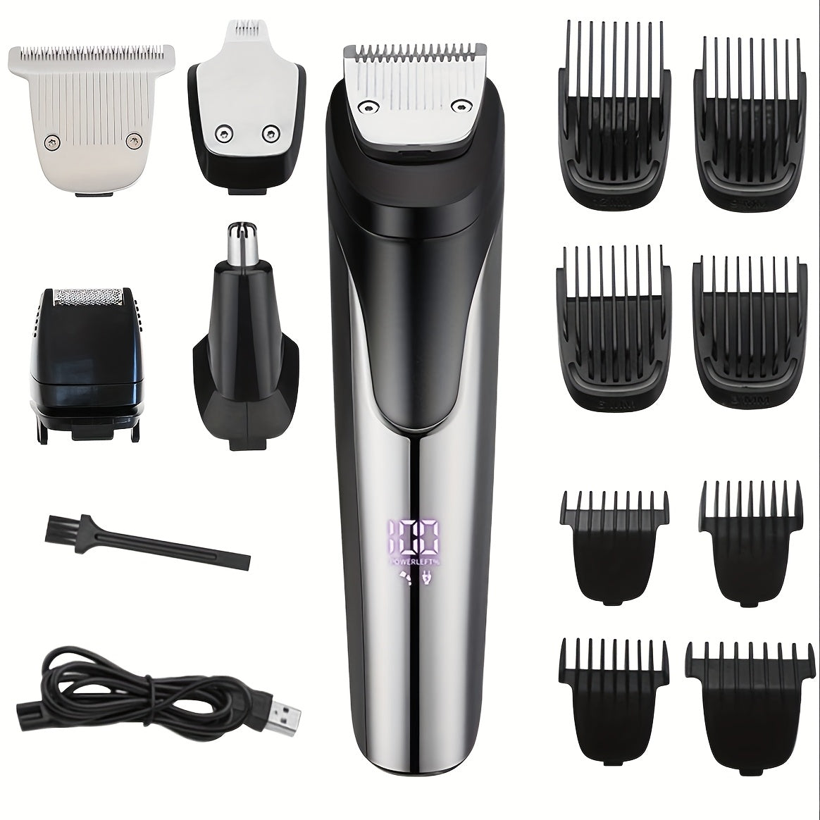 Beard Trimmer For Men, All-in-One Men's Hair Clipper