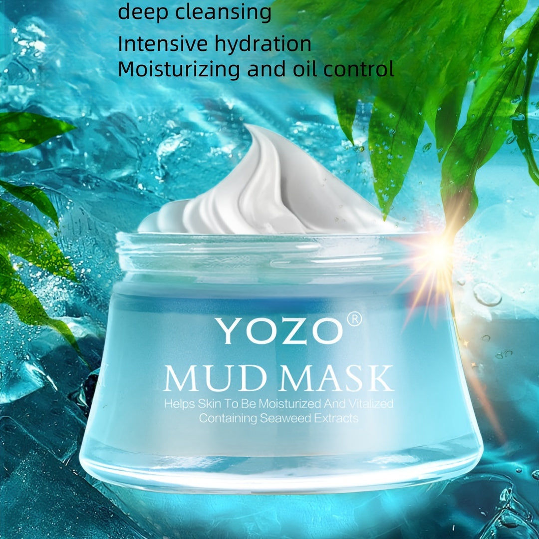 3.88oz Deep Cleansing Mud Mask, Niacinamide & Centella Asiatica Formula Unisex