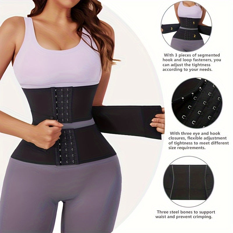 Women's Breathable Waist Trainer Trimmer Belt for Tummy Control and Shapewear