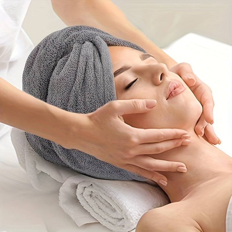 Microfiber Hair Towel Quick Drying Hair Wrap Towel