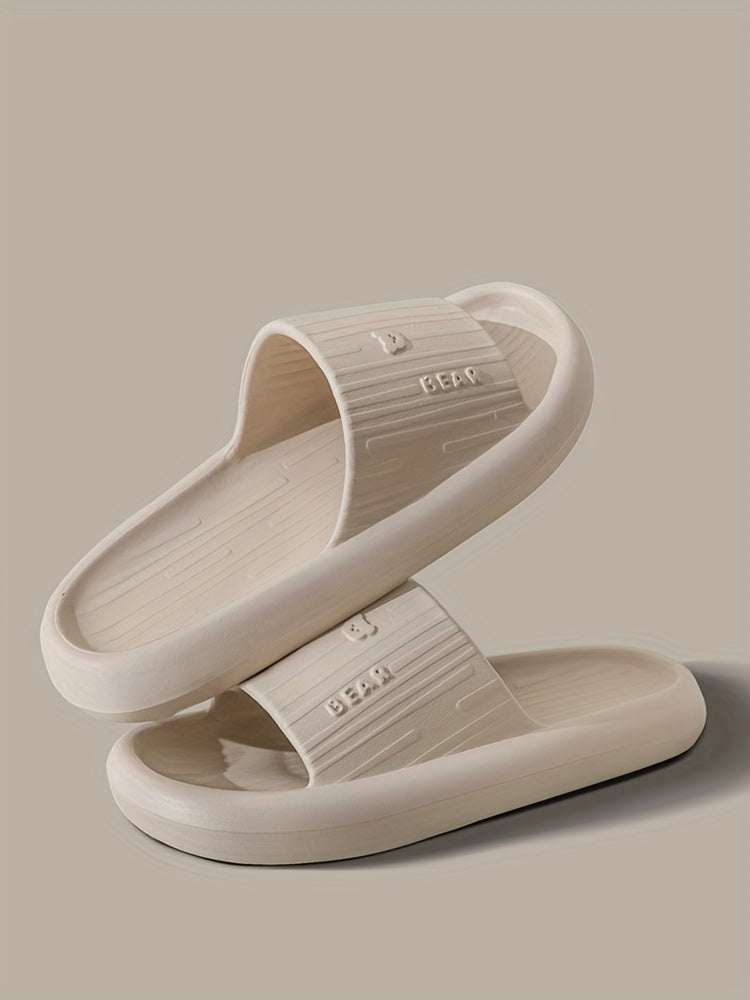 Men's Pillow Slides, Casual Non Slip EVA Slippers