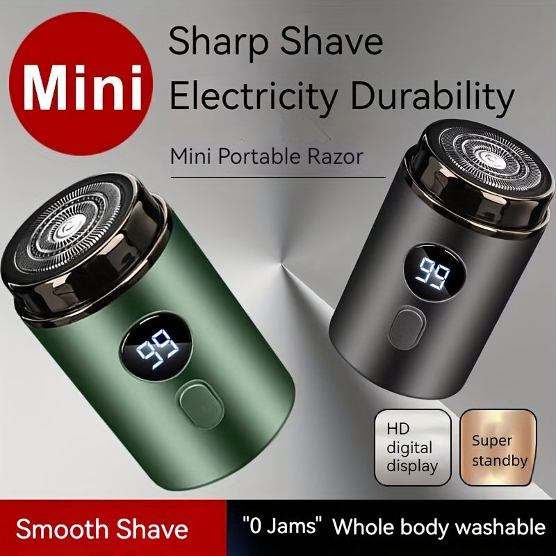 Ultimate Silent Beard Shaver - Rotary Shaver with Digital Display