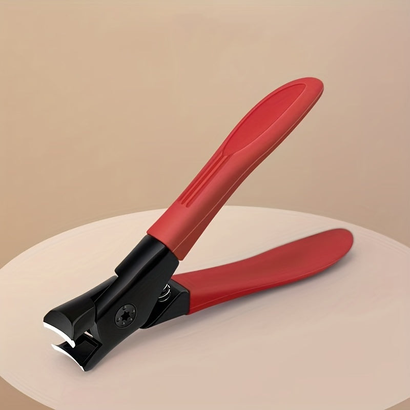 Professional Stainless Steel Nail Clippers with Anti-Splash Cover
