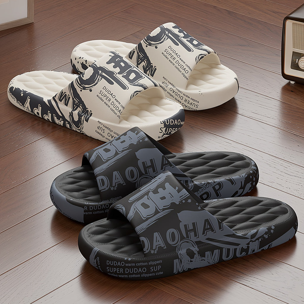 Men's Graphic Slides