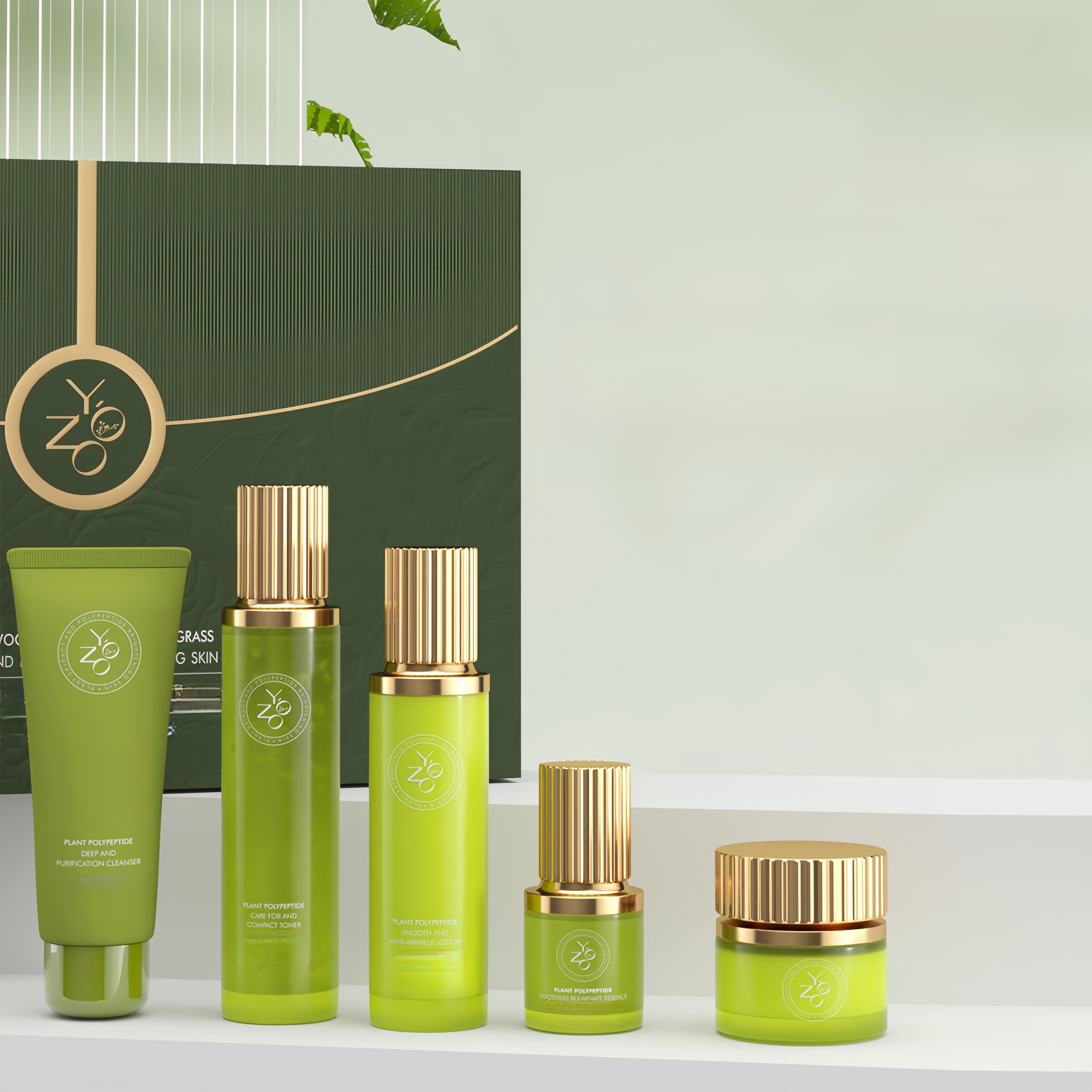 5-Piece Collagen and Peptide Skincare Set for Women
