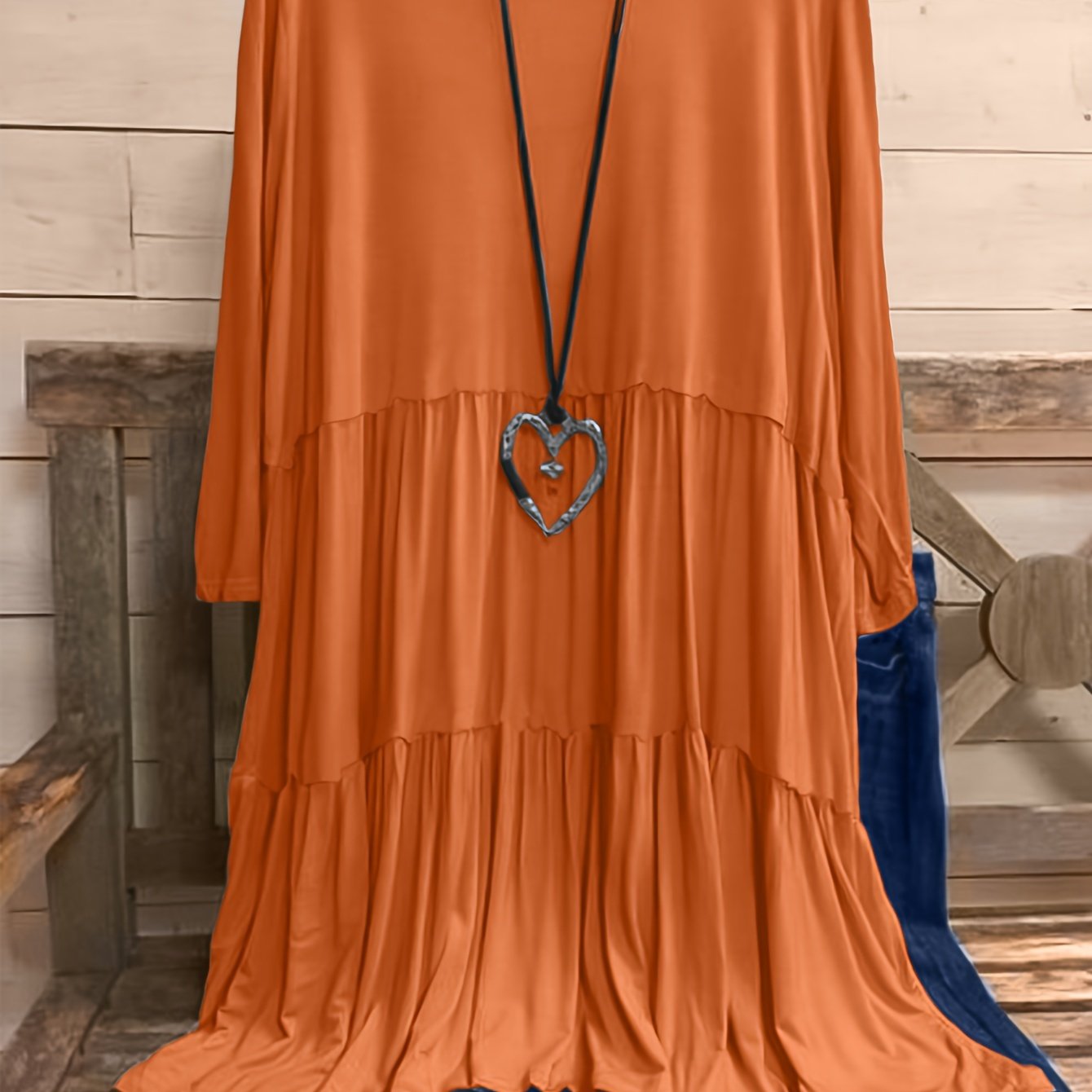 Plus Size Women's Chic Smock Dress