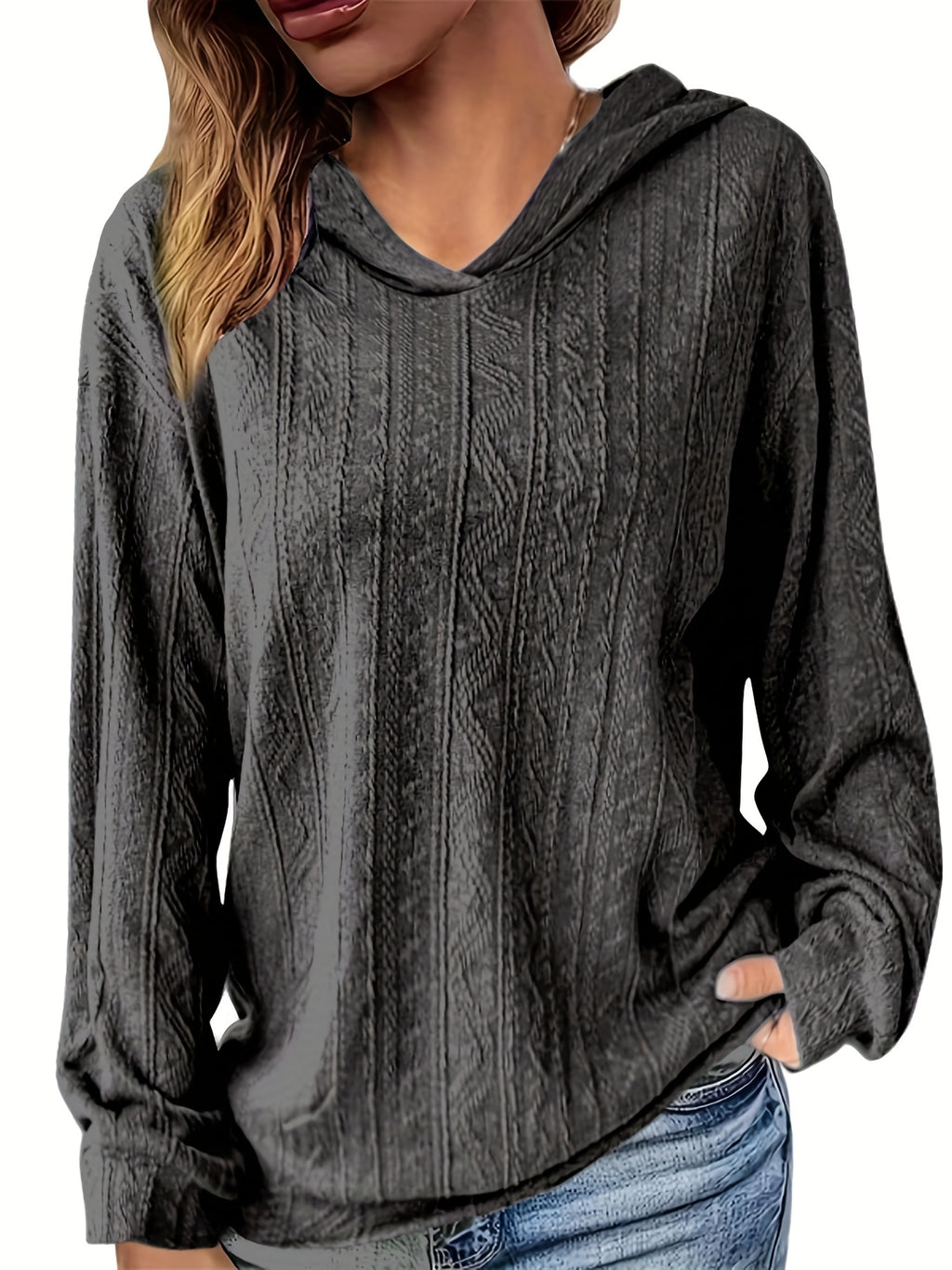 Women's Casual Hoodie - Warm Oversized Pullover