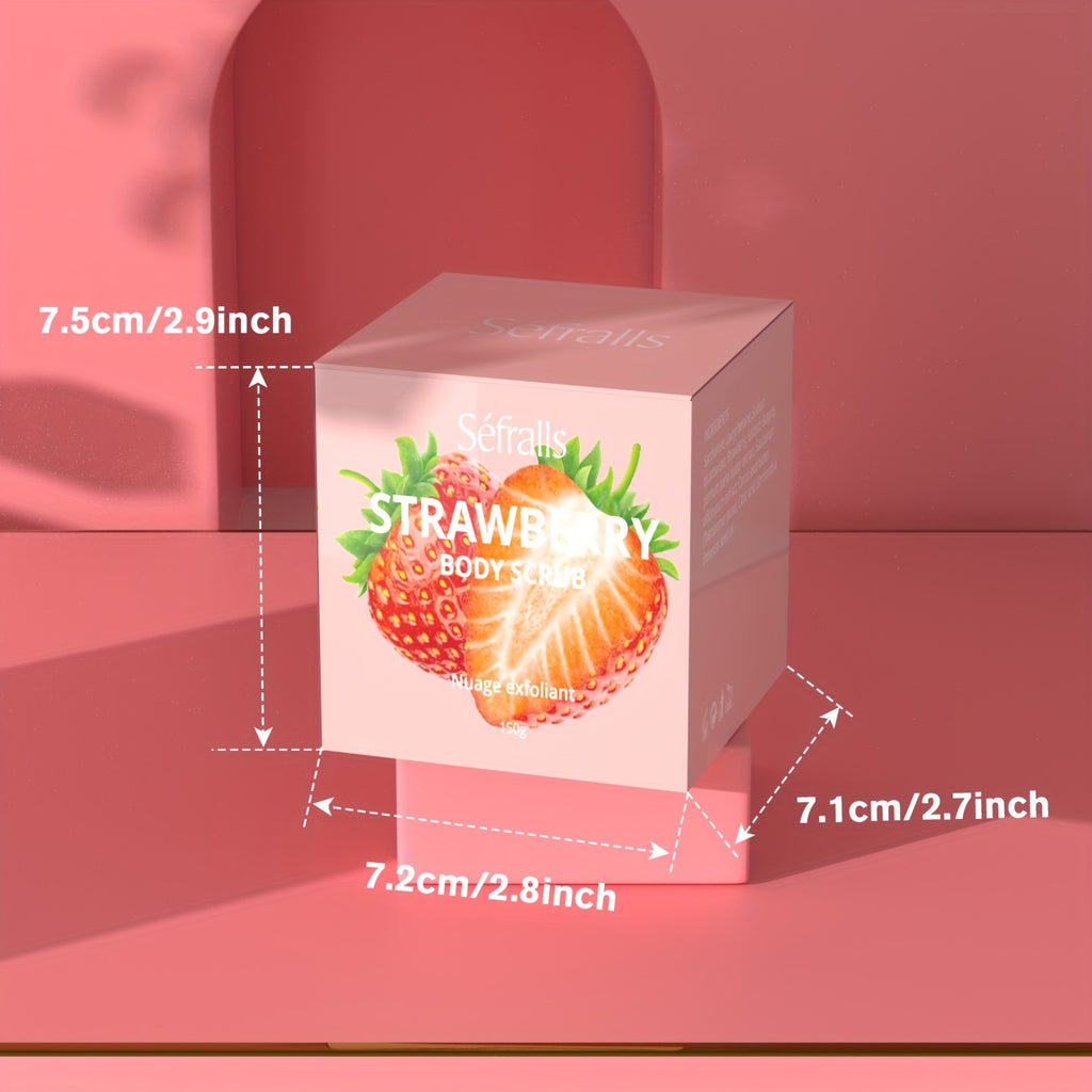 Séfralls Strawberry Body Scrub 150g