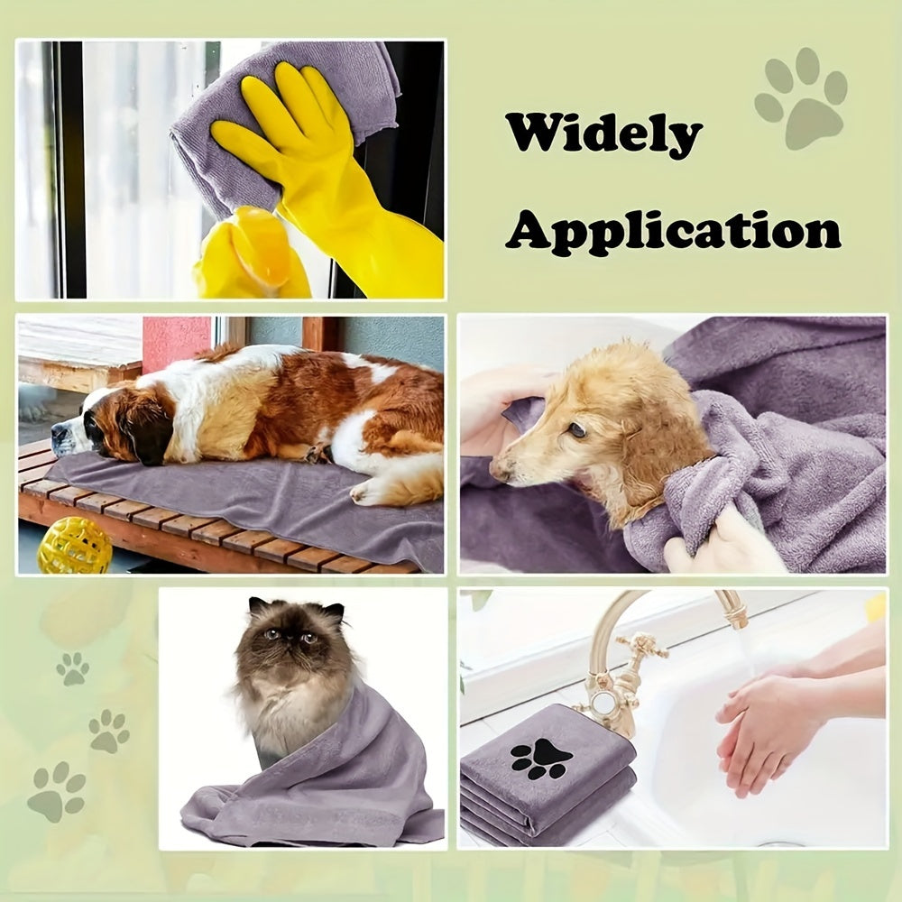 1pc Microfiber Pet Towels