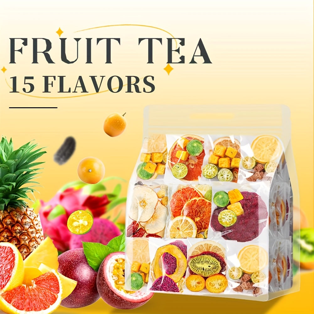 High-quality Fruit Flavored Fruit Teas, 5.3 Ounces/150 Grams, With 15 Different Flavors