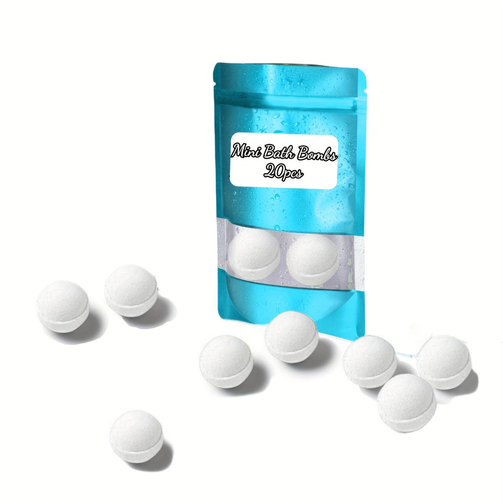 20-Pack Mini Goat Milk Bath Bombs