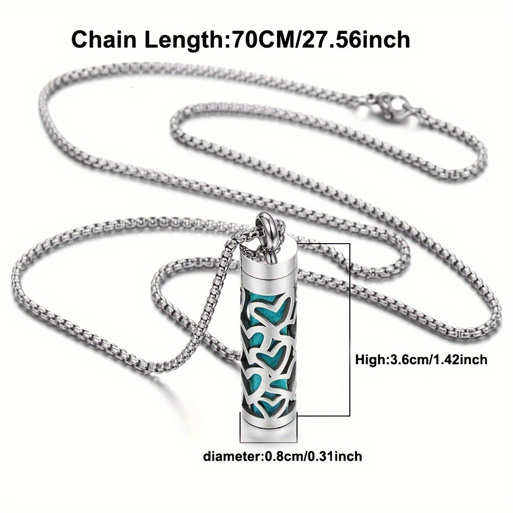 Stainless Steel Aromatherapy Necklace