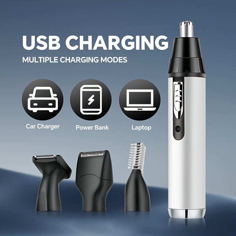 4-in-1 Multi-Functional Electric Shaver - Electric Razor with USB Rechargeable
