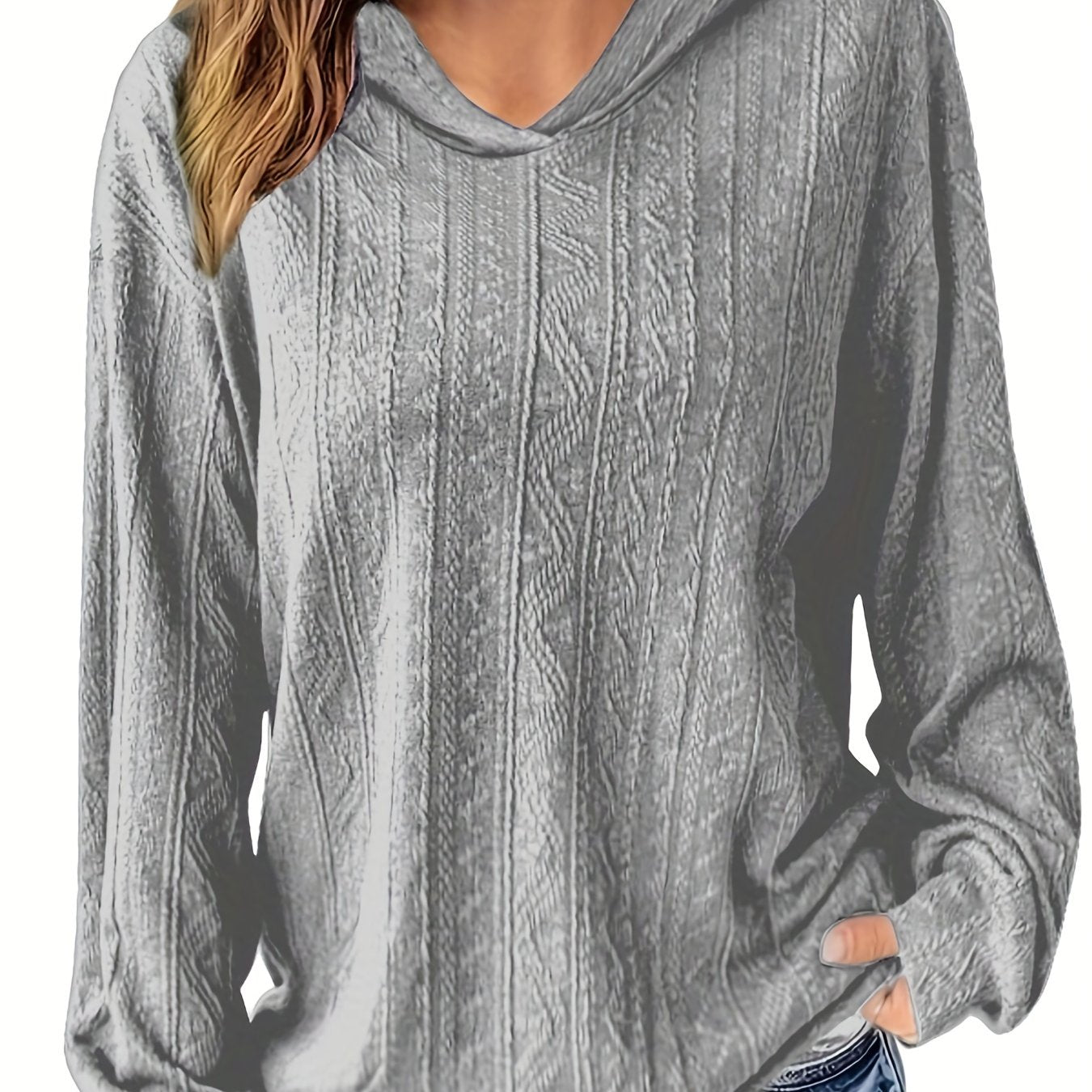 Women's Casual Hoodie - Warm Oversized Pullover