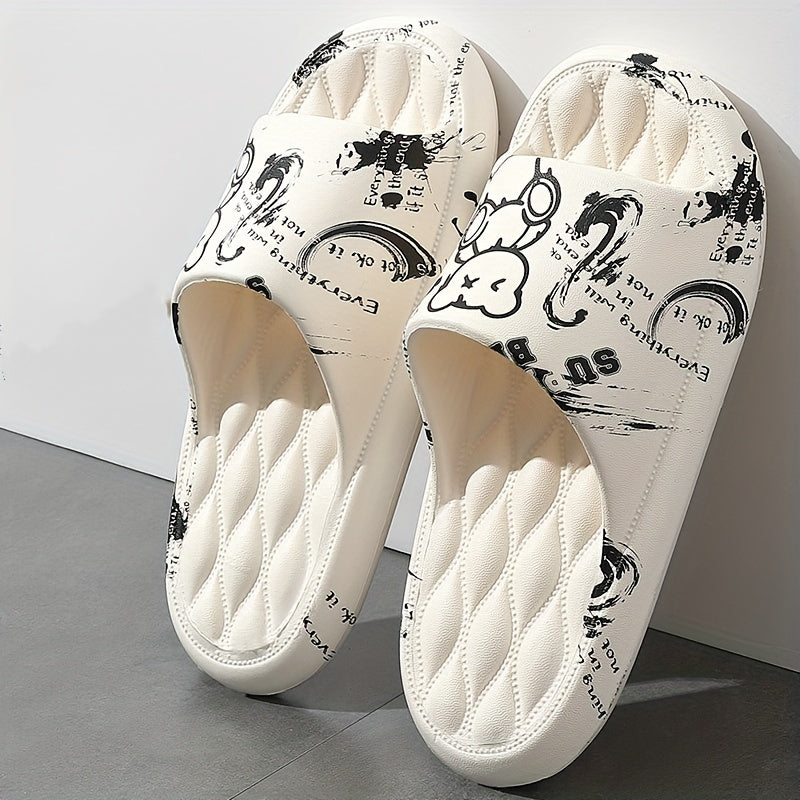 Men's Graphic Slides