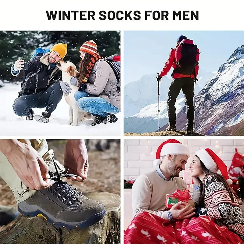 5 Pairs Merino Wool Socks For Men