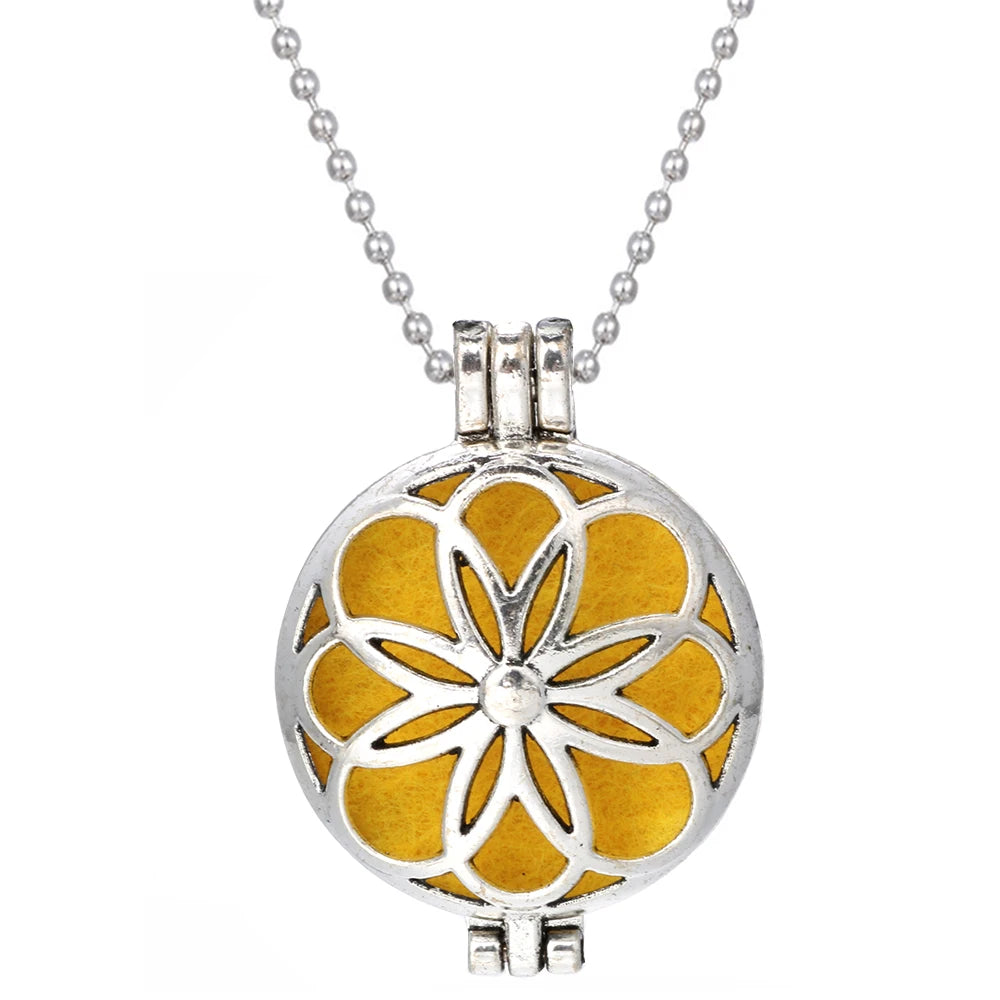 Aromatherapy Necklace Tree of Life Diffuser
