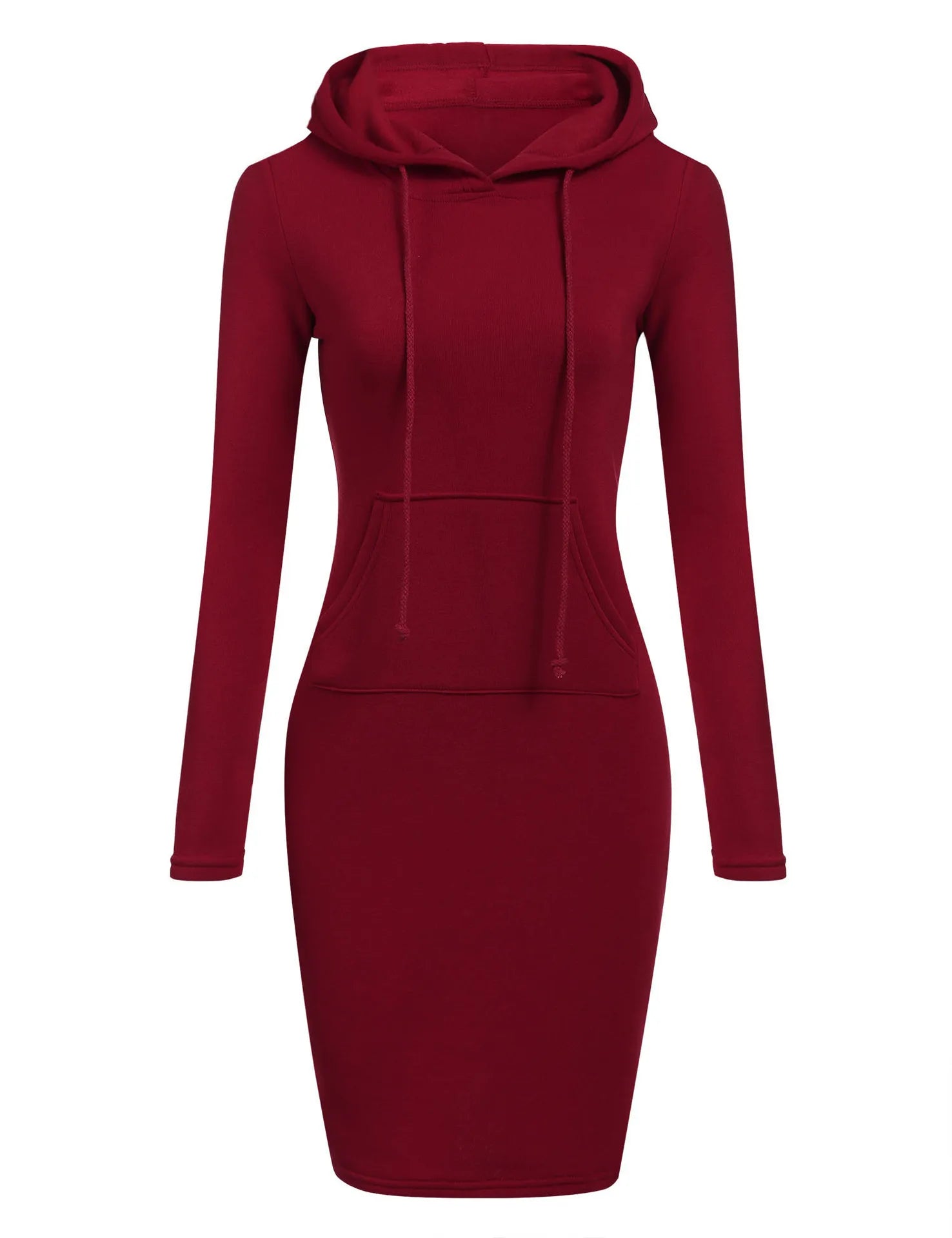 Ladies Dress Autumn Women Hooded Dresses