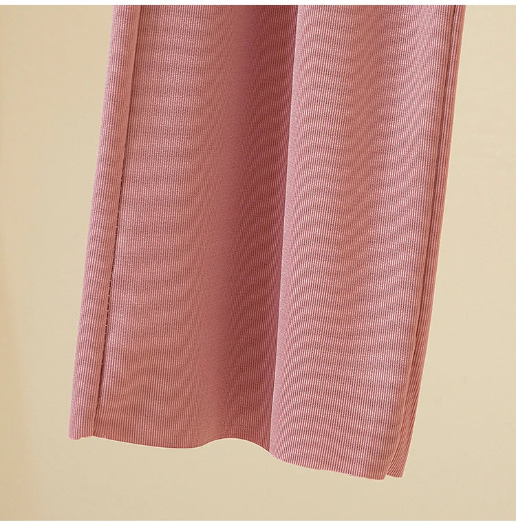 Slacks Women's Loose Summer Pants Soft Ice Silk